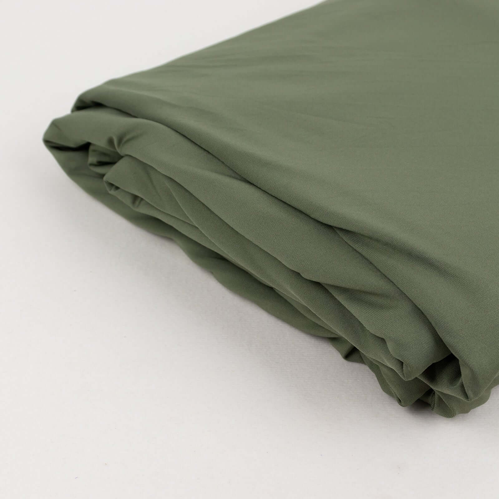 Dusty Sage Green Spandex 4-Way Stretch Fabric Bolt, DIY Craft Fabric Roll - 60"x10 Yards - Image 8