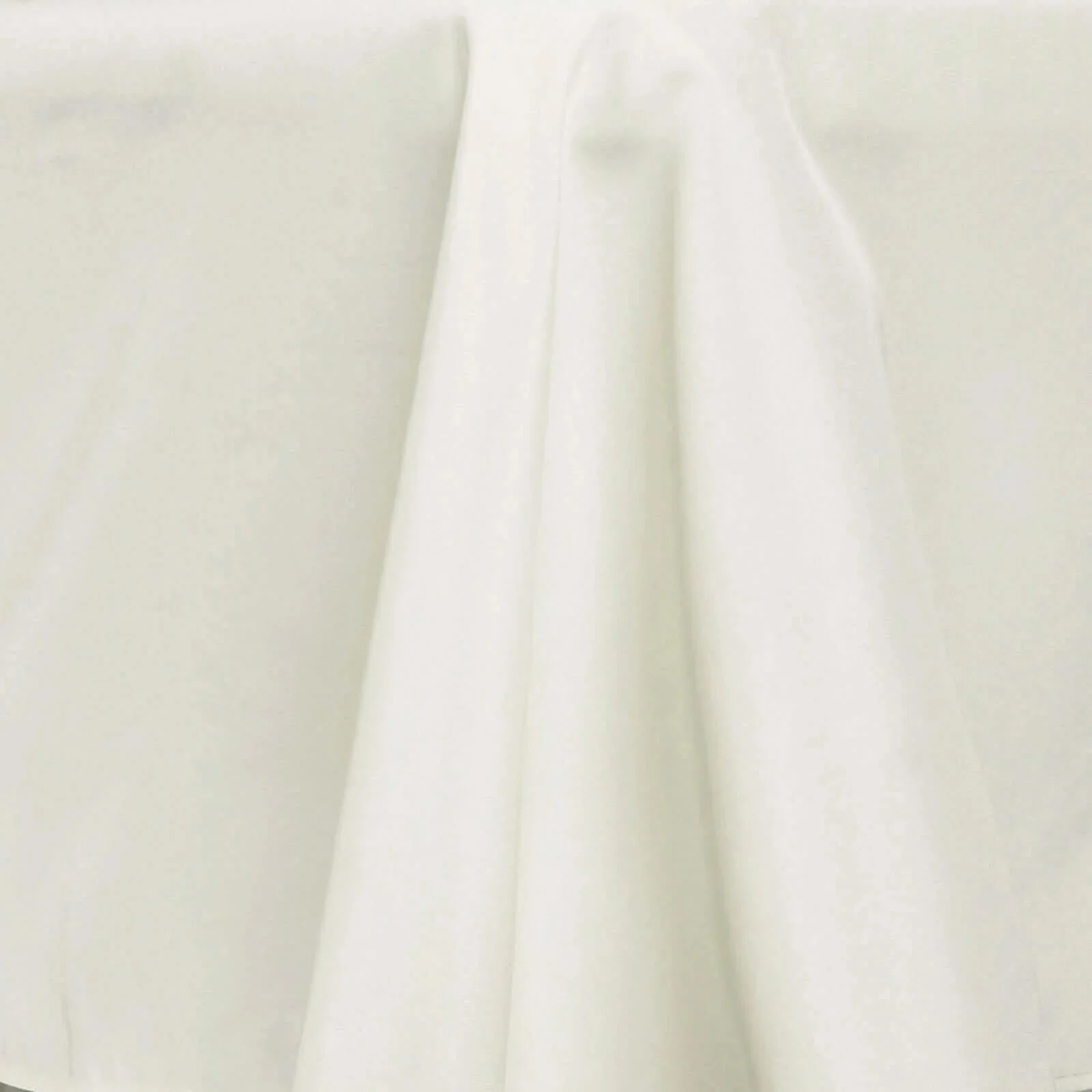 Fire Retardant Premium Polyester Round Tablecloth 108" Ivory - Safe, Durable & Classy Table Cover - Image 8