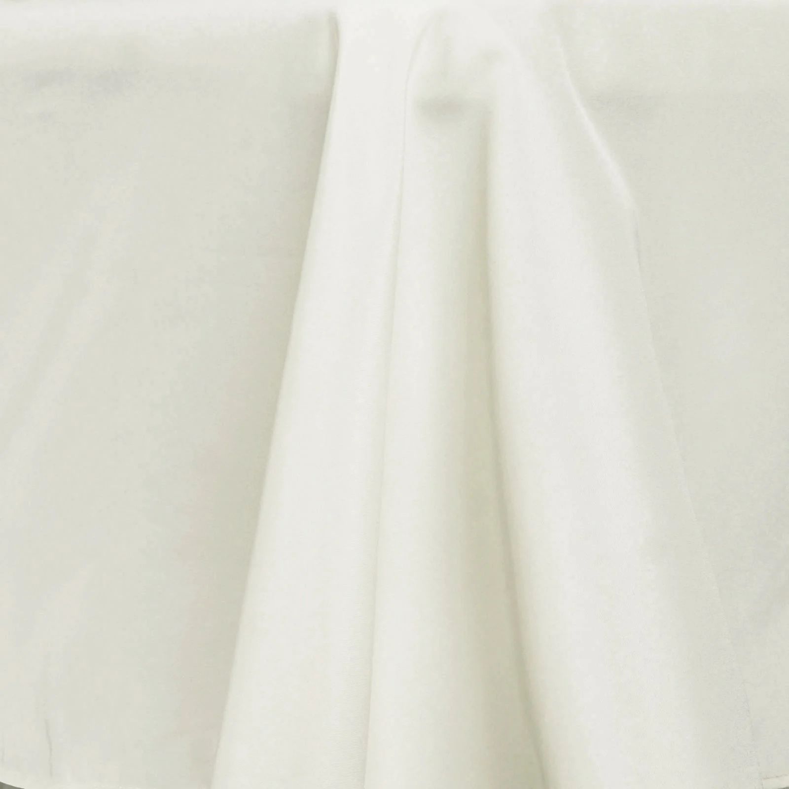 Fire Retardant Premium Polyester Round Tablecloth 120" Ivory - Safe, Durable & Seamless Table Cover - Image 7