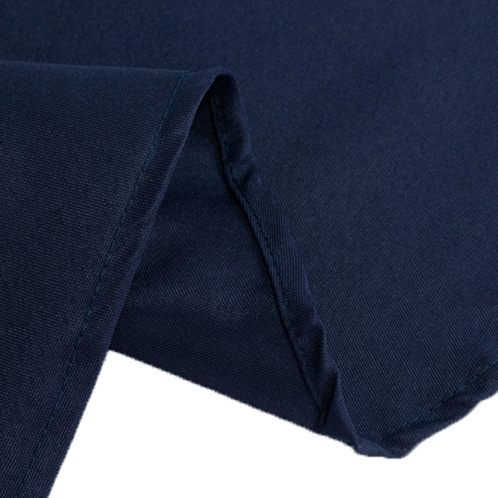 Fire Retardant Premium Polyester Round Tablecloth 90" Navy Blue - Safe & Durable Table Cover - Image 10