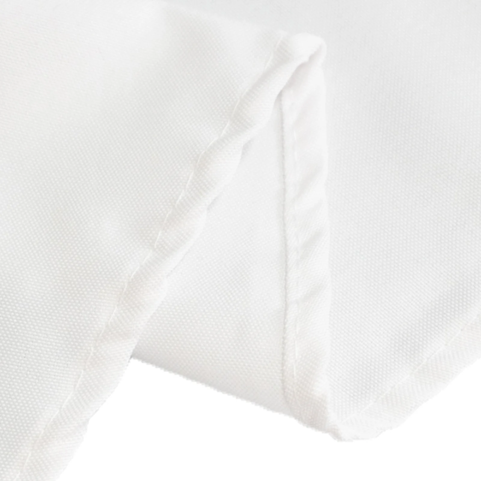 Fire Retardant Premium Polyester Round Tablecloth 90" White - Wrinkle-Resistant and Safety Certified Table Cover for Events & Gatherings - Image 10