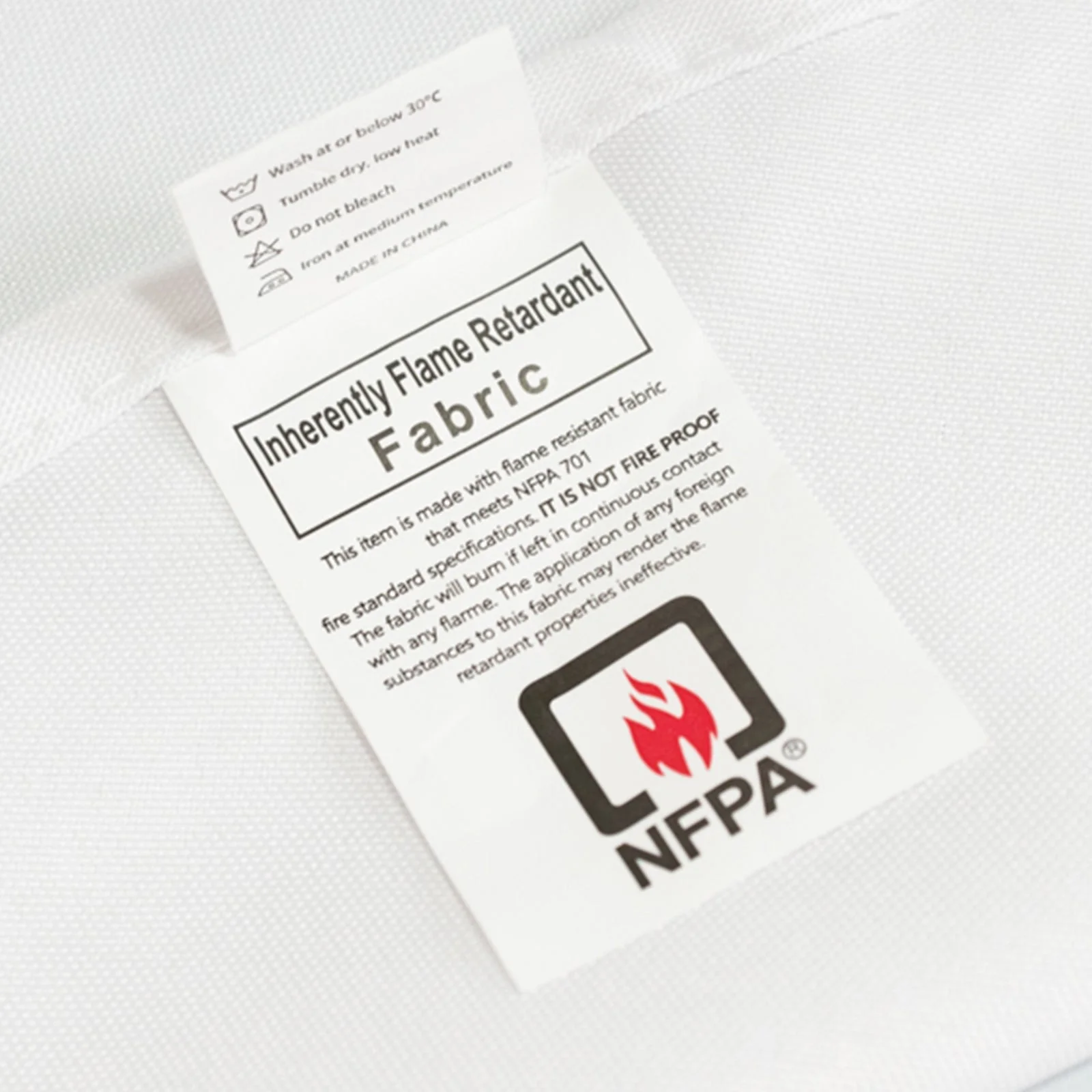 Fire Retardant Premium Polyester Round Tablecloth 90" White - Wrinkle-Resistant and Safety Certified Table Cover for Events & Gatherings - Image 8