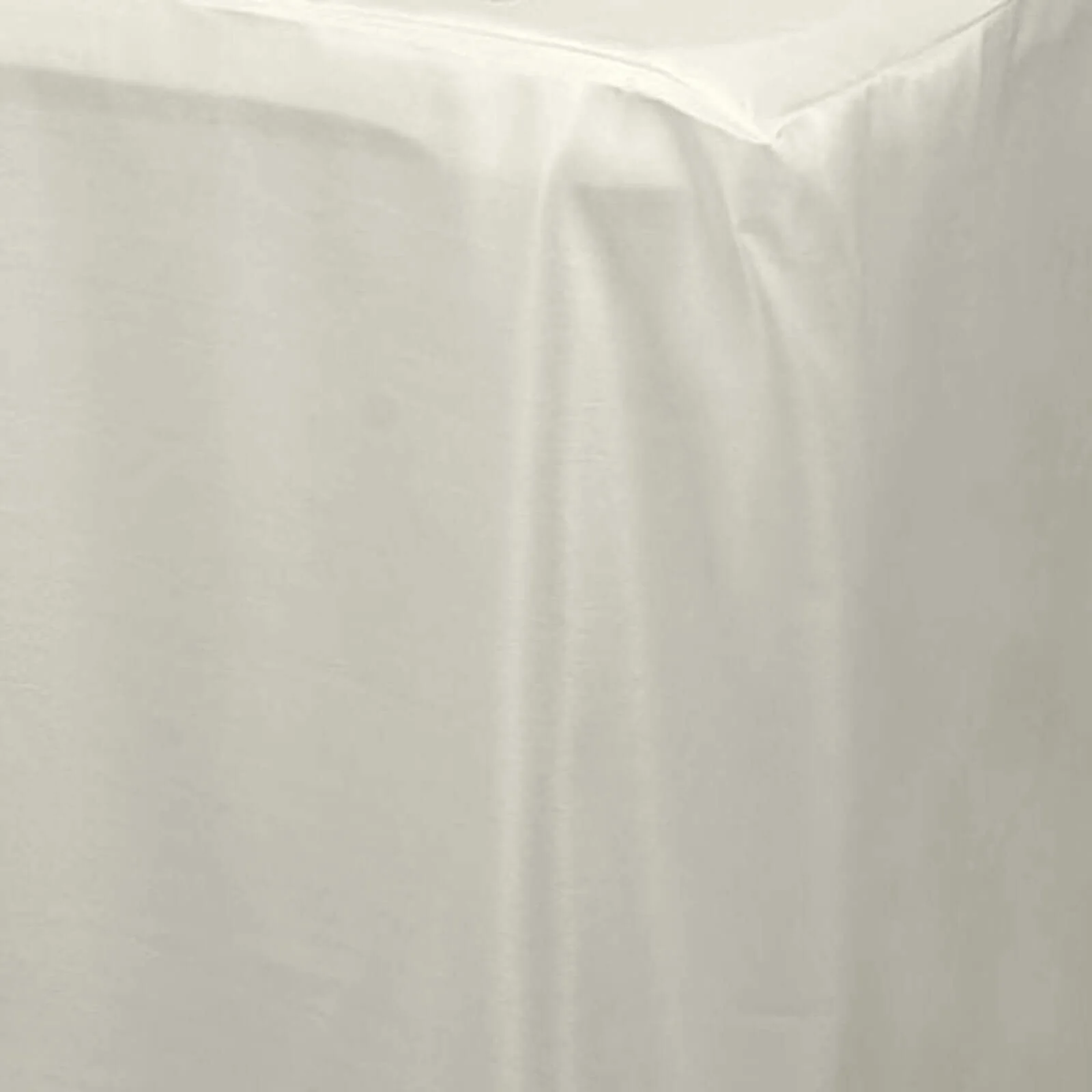 Fitted Polyester Rectangle Tablecloth 72"x30" Ivory - Perfect for Standard Tables - Image 7
