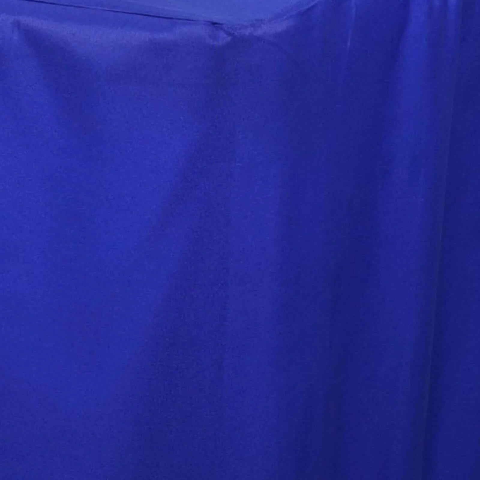 Fitted Polyester Rectangle Tablecloth 72"x30" Royal Blue - Perfect for Standard Tables - Image 6