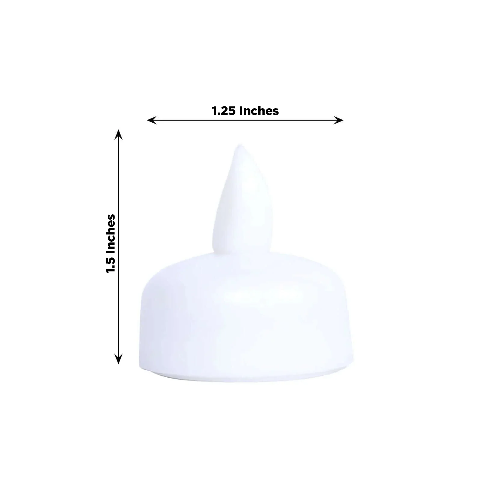 12-Pack LED Tealight Candles Flameless Cool White - Floating Waterproof Lights for Décor - Image 3