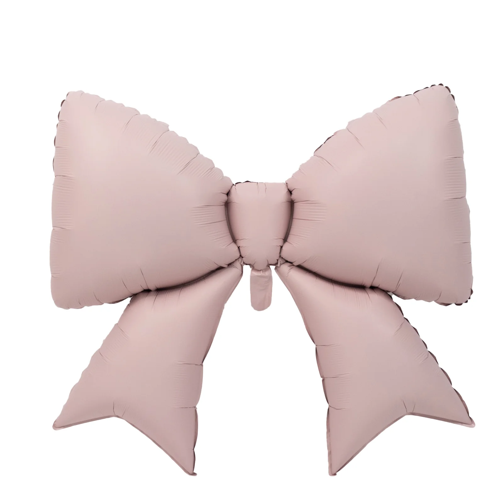 10 Pack Giant Foil Bow Balloons – Matte Blush Party Balloons for Backdrop, Photo Booth & Event Styling, 29″ x 27″ Inflated - Image 2
