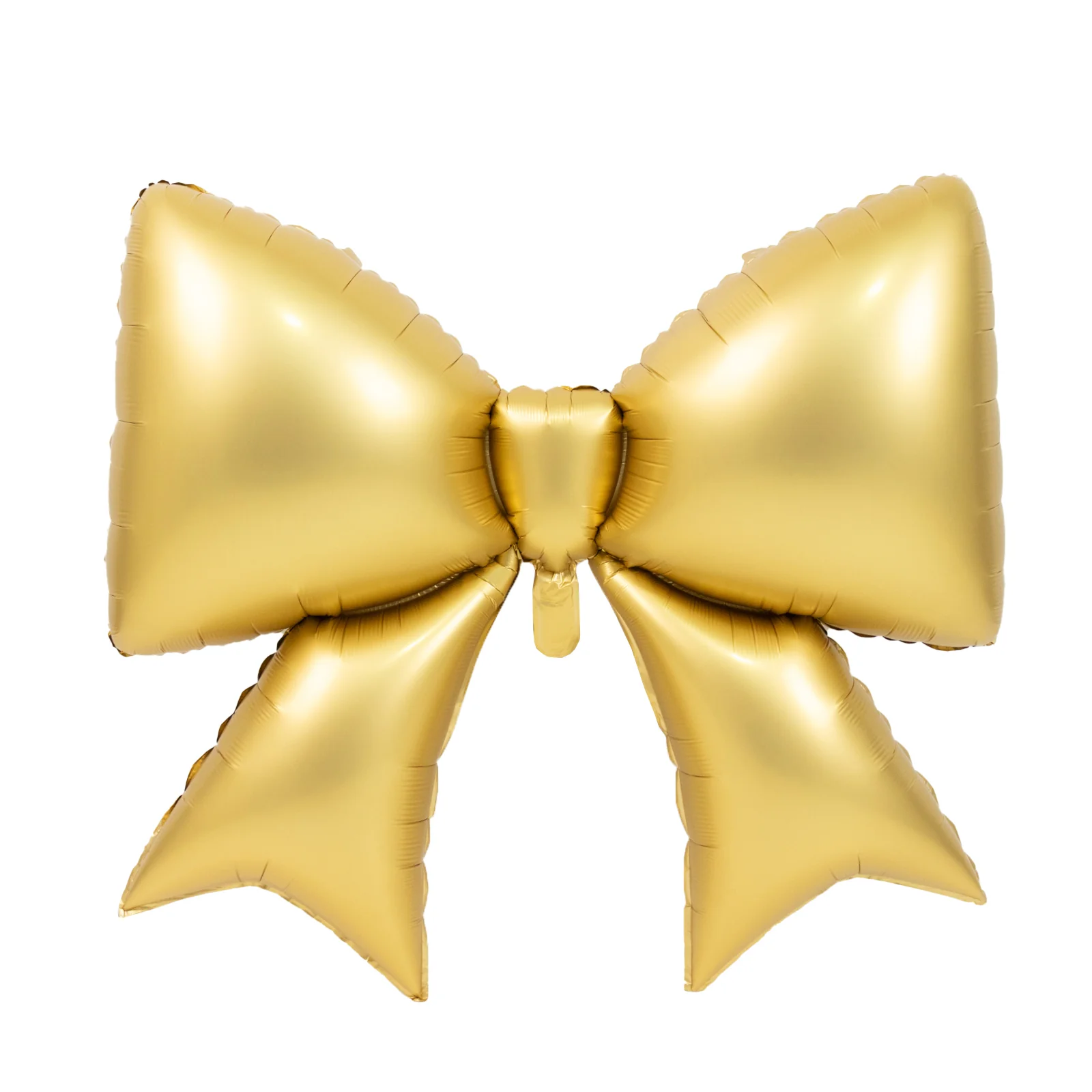 10 Pack Giant Foil Bow Balloons – Matte Gold Party Balloons for Backdrop, Photo Booth & Event Styling, 29″ x 27″ Inflated - Image 2