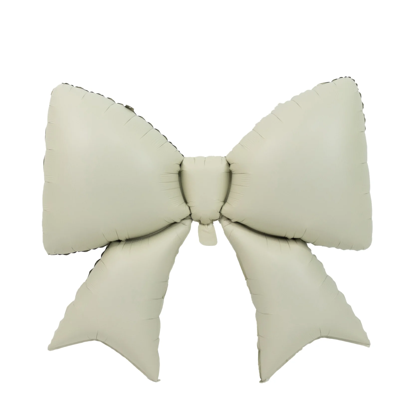 10 Pack Giant Foil Bow Balloons – Matte White Party Balloons for Backdrop, Photo Booth & Event Styling, 29″ x 27″ Inflated - Image 2