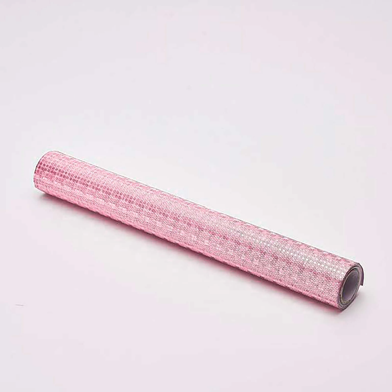Glitter Paper Table Runner Roll 9ft Rose Gold Circle Pattern - Stylish Disposable Party Decor - Image 14