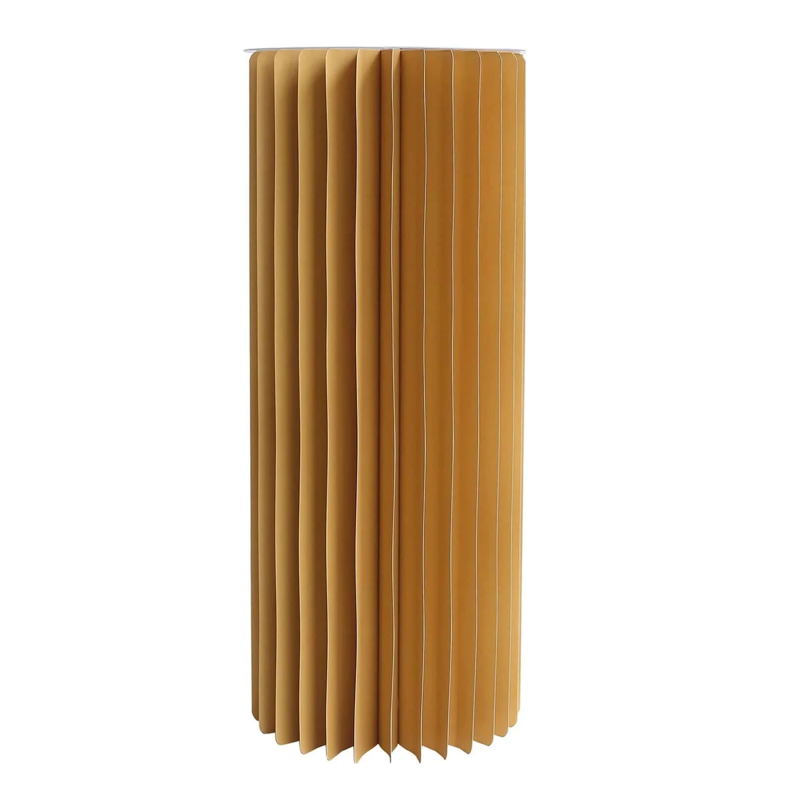 Gold Cylinder Pillar Pedestal Stand, Display Column Stand With Top Plate 40" - Image 8