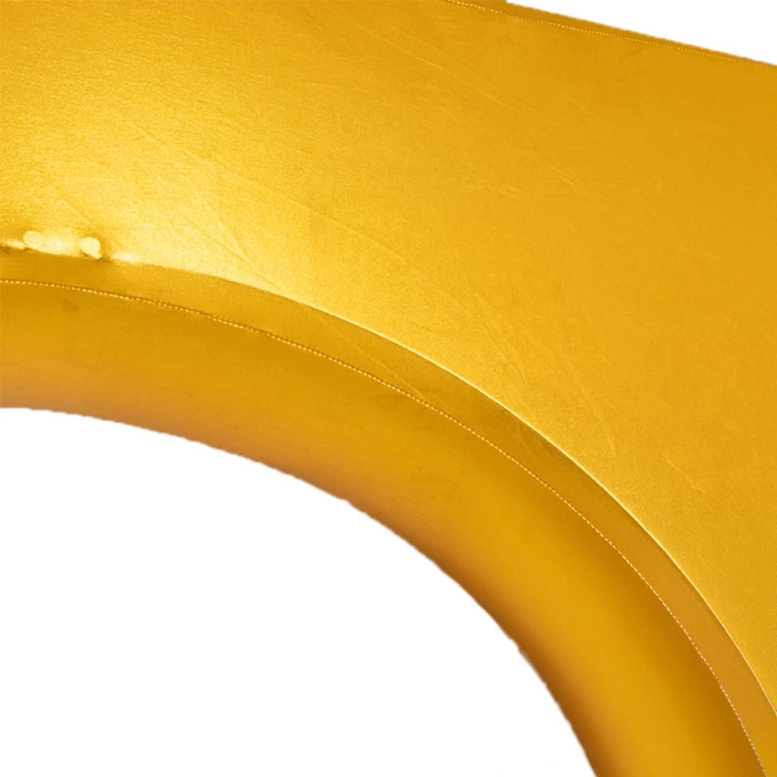 Gold Metallic Spandex Wedding Arch Cover for Arc de Triomphe Stand, Stretch Fitted Floral Balloon Frame Backdrop Stand Cover - 8ft - Image 5
