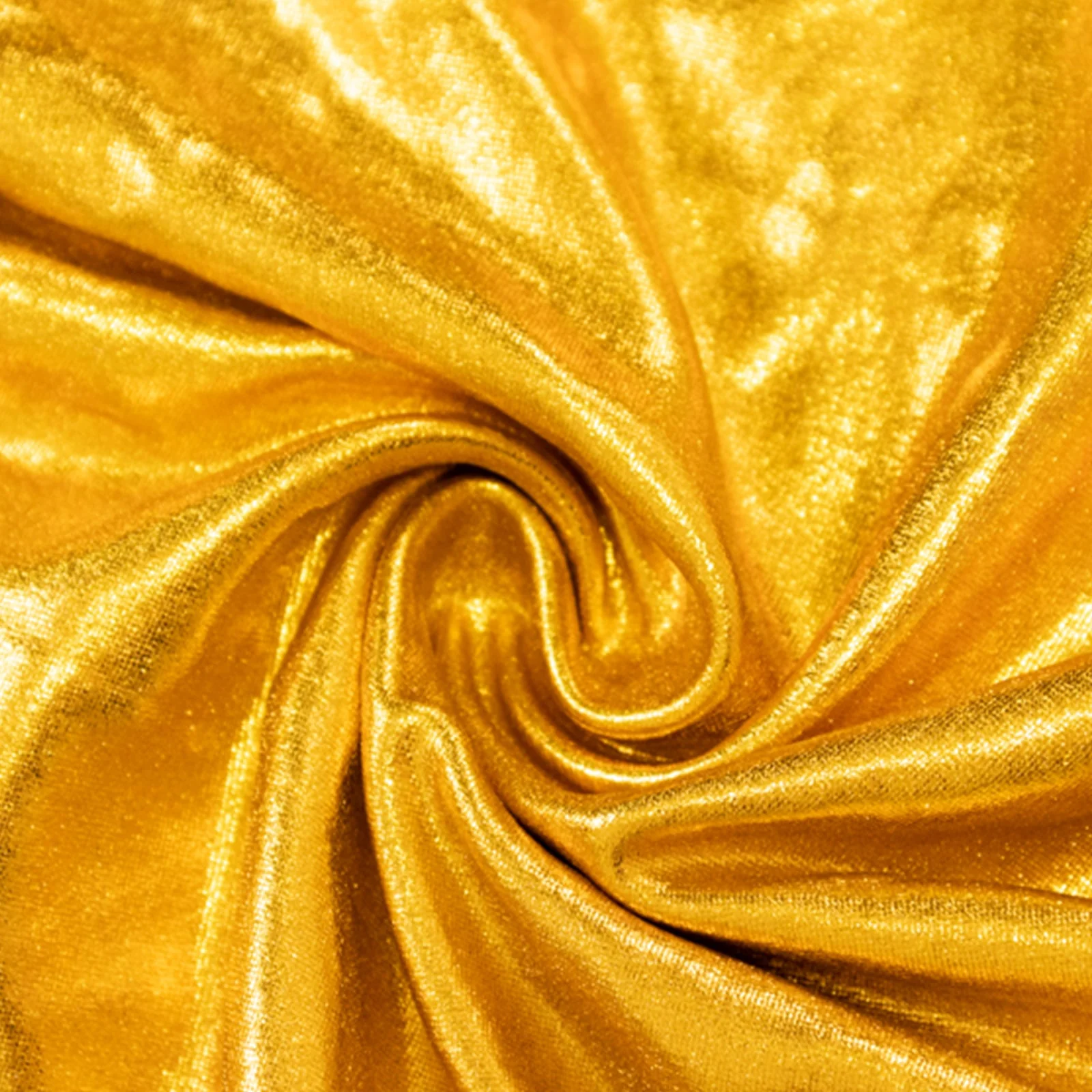Gold Metallic Spandex Wedding Arch Cover for Arc de Triomphe Stand, Stretch Fitted Floral Balloon Frame Backdrop Stand Cover - 8ft - Image 9