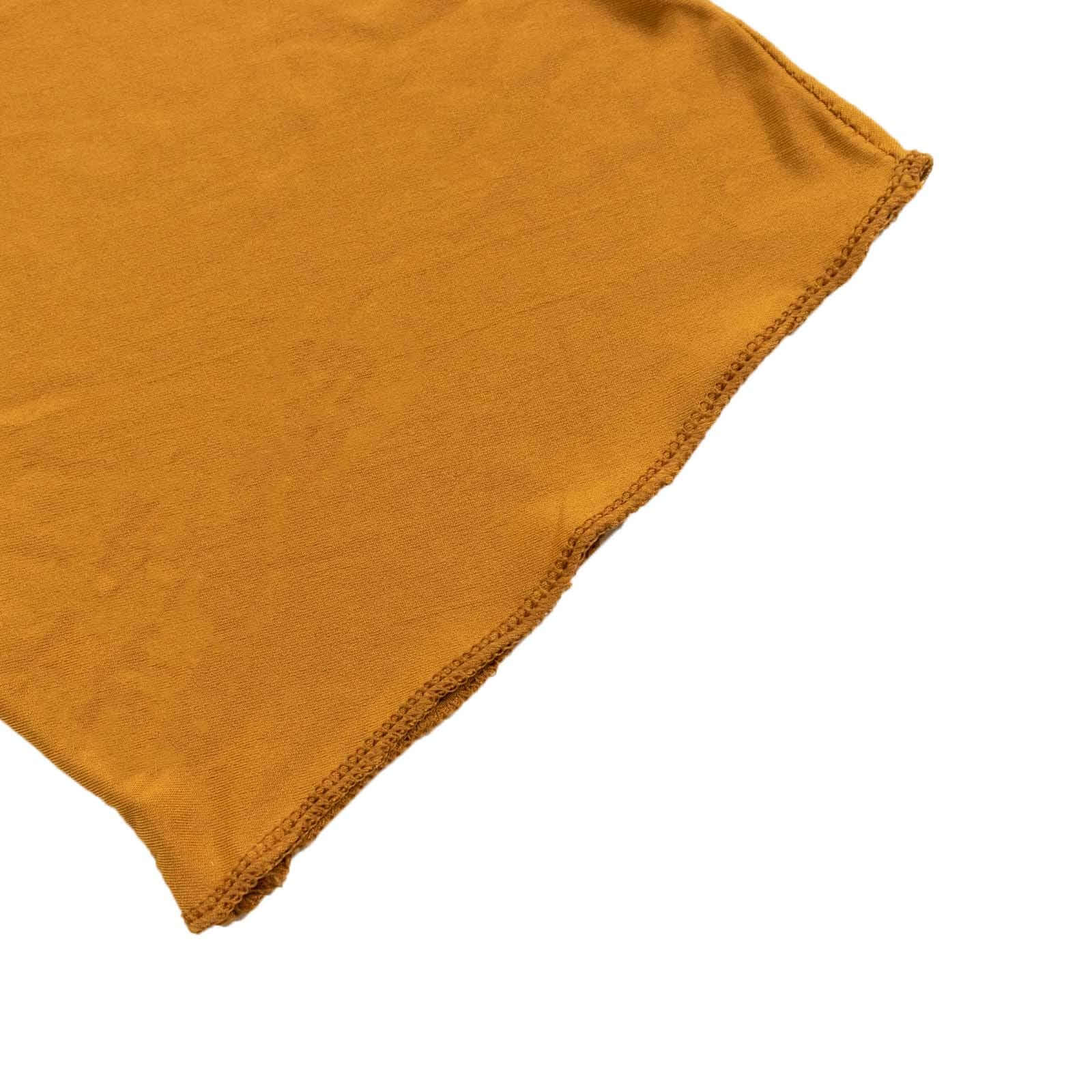 Gold Spandex Crescent Moon Chiara Backdrop Stand Cover, Custom Fitted Wedding Arch Cover - 7.5ft - Image 10