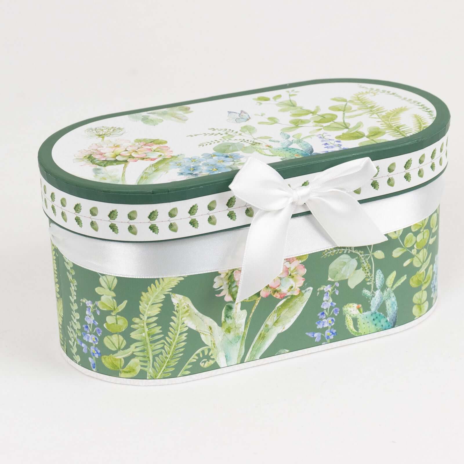 Greenery Theme Bridal Shower Gift Set, 2 Pack Porcelain Coffee Mugs With Matching Keepsake Gift Box and Satin Ribbon Handle - Image 9