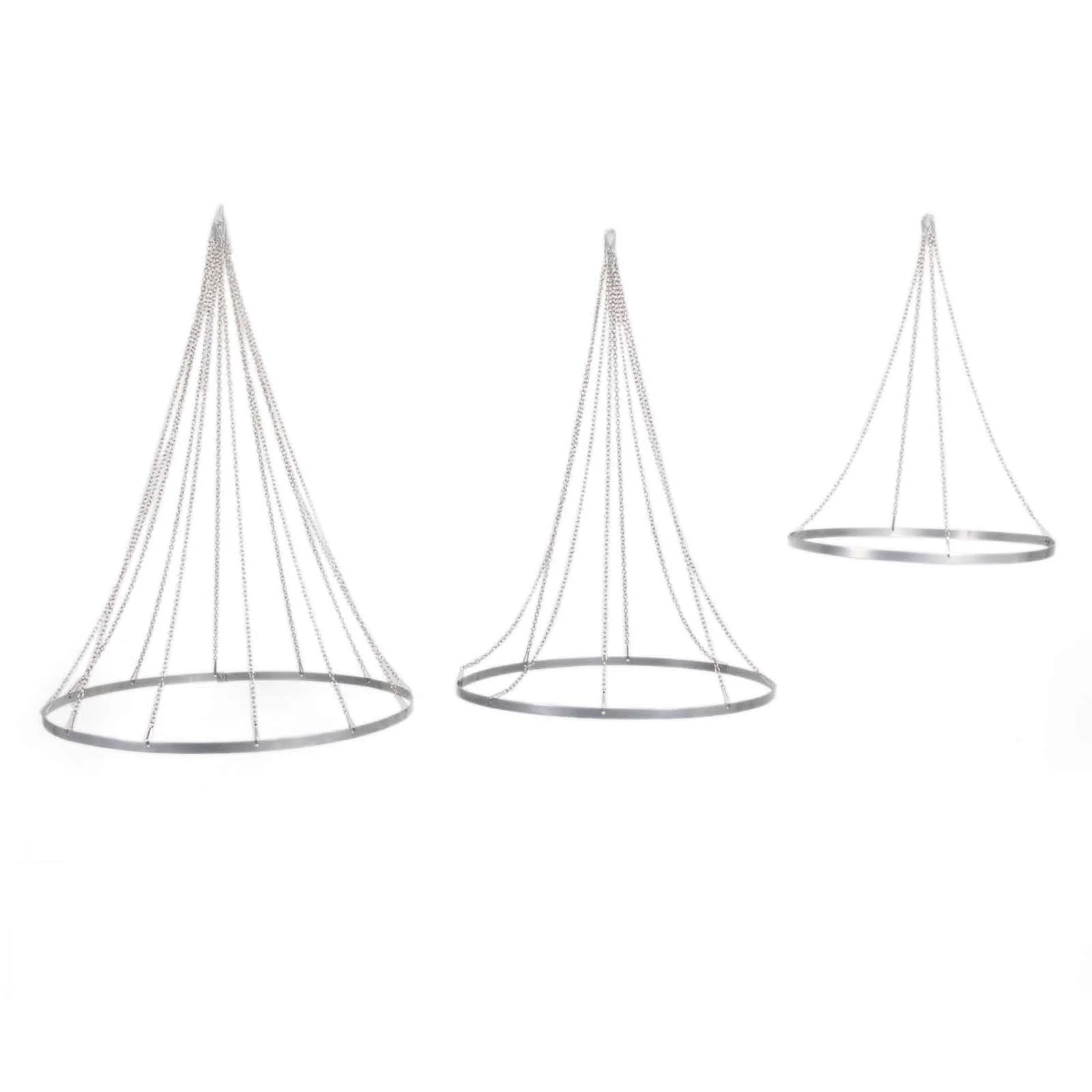 Hanging Hoop Ring Drapery Hardware For 12-Panel Ceiling Draping and FREE Tool Kit - 30" - Image 7