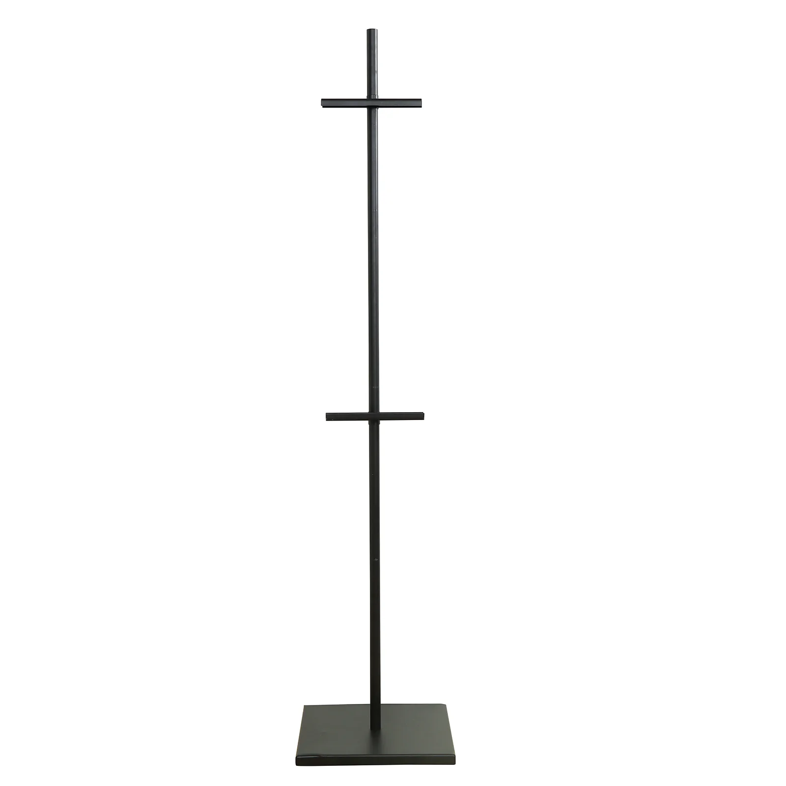Heavy-Duty Black Metal Floor Easel Stand - Adjustable 5.5ft Display Easel for Paintings, Frames & Artwork - Image 2