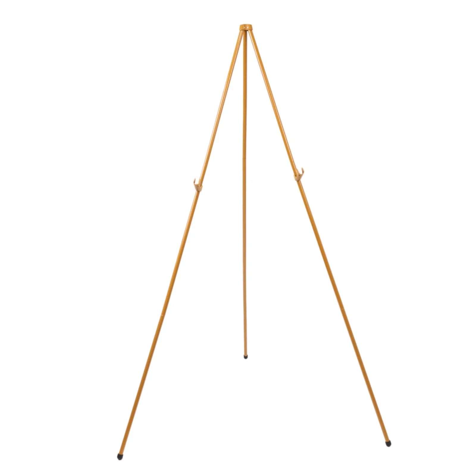 Heavy Duty Portable Gold Metal Easel Stand - 65" Adjustable Tripod, Collapsible for Art, Signs, and Display - Image 6