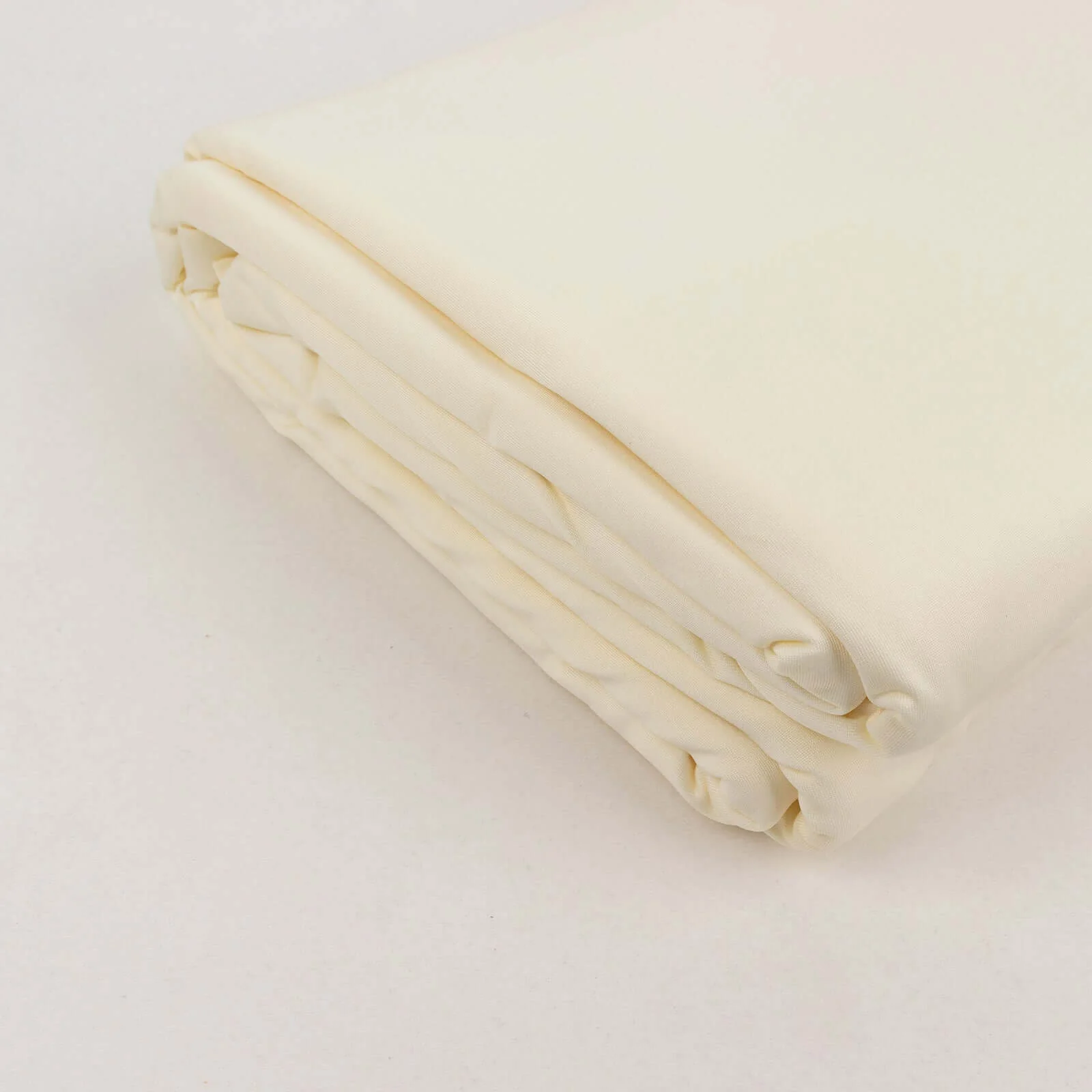 Ivory Spandex 4-Way Stretch Fabric Bolt, DIY Craft Fabric Roll - 60"x10 Yards - Image 9