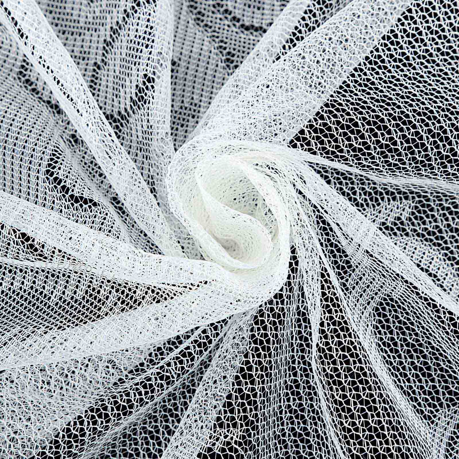 Lace Round Tablecloth 70" White with Premium Design - Ideal for Dining and Casual Gatherings - Image 7