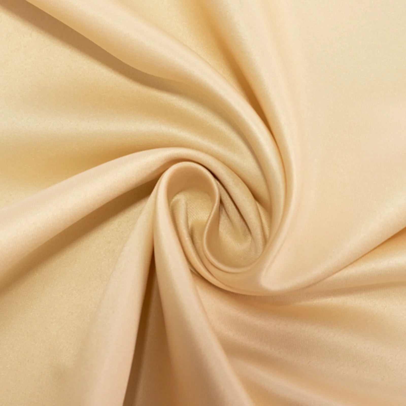 Lamour Satin Rectangle Tablecloth 60"x102" Beige - Wrinkle Resistant Table Cover - Image 8
