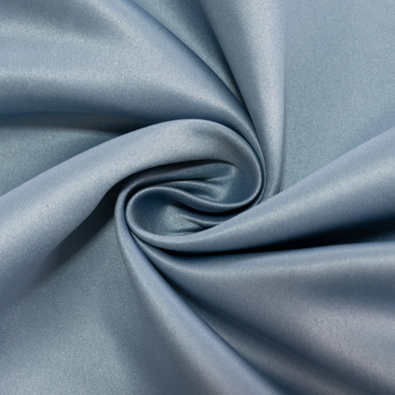Lamour Satin Rectangle Tablecloth 60"x102" Dusty Blue - Wrinkle Resistant Table Cover - Image 8