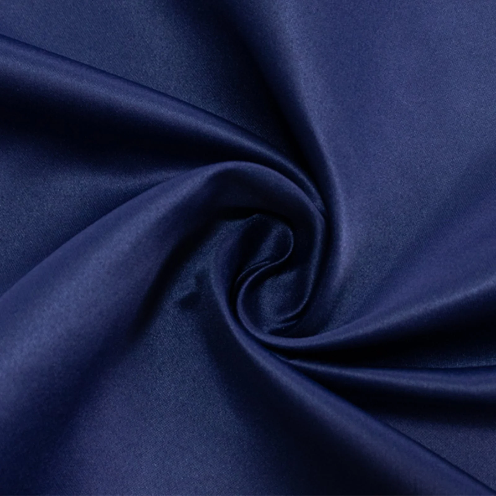 Lamour Satin Rectangle Tablecloth 60"x102" Navy Blue - Wrinkle Resistant Table Cover - Image 8