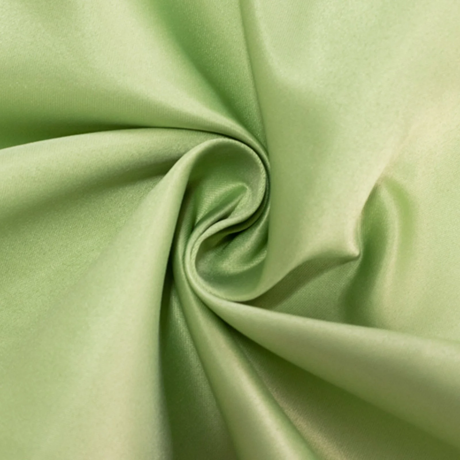 Lamour Satin Rectangle Tablecloth 60"x102" Sage Green - Wrinkle Resistant Table Cover - Image 8