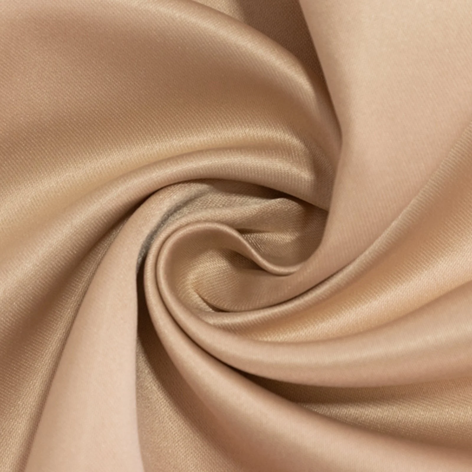 Lamour Satin Rectangle Tablecloth 90"x132" Nude - Seamless Table Cover - Image 8