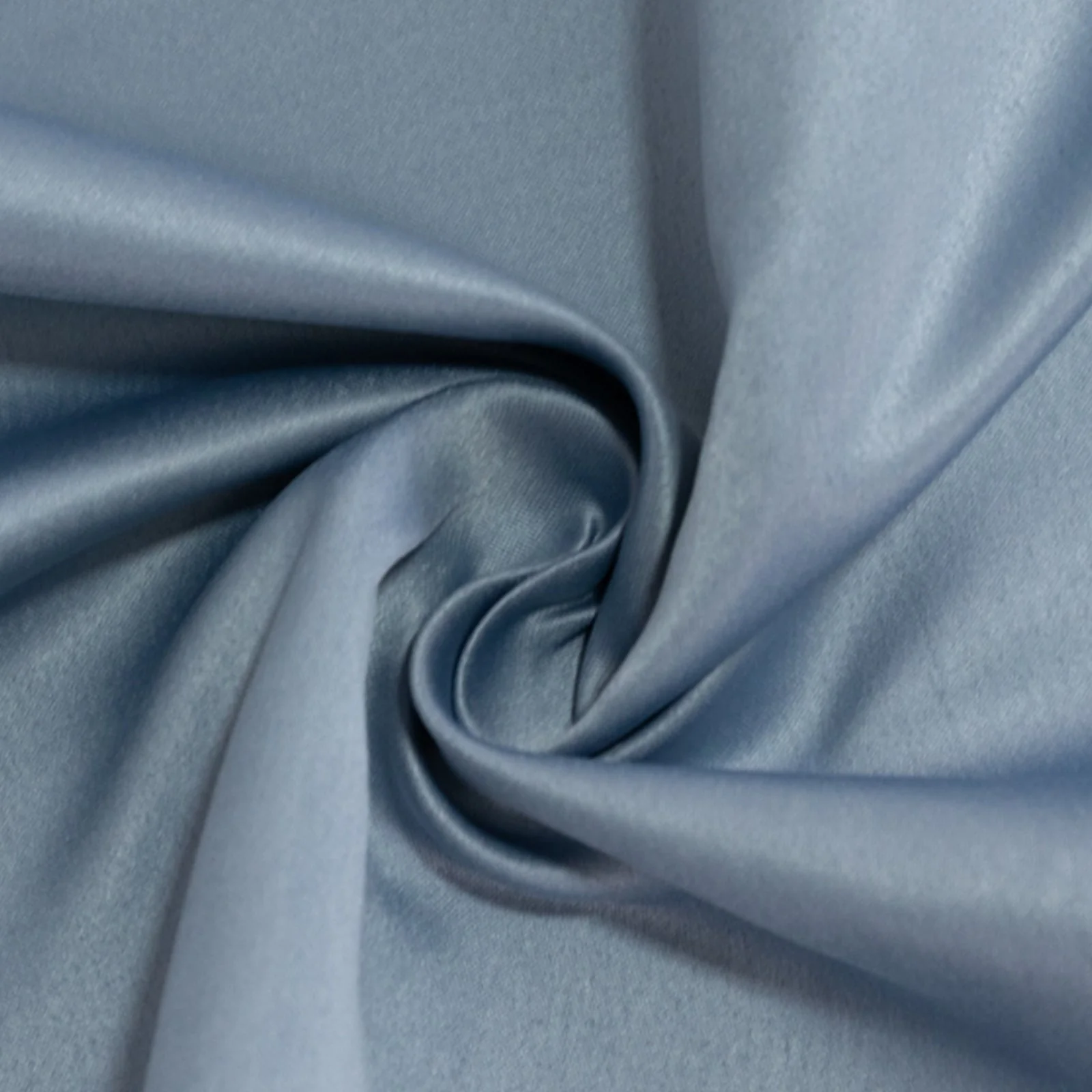 Lamour Satin Rectangle Tablecloth 90"x156" Dusty Blue - Soft Sheen Seamless Table Cover - Image 8