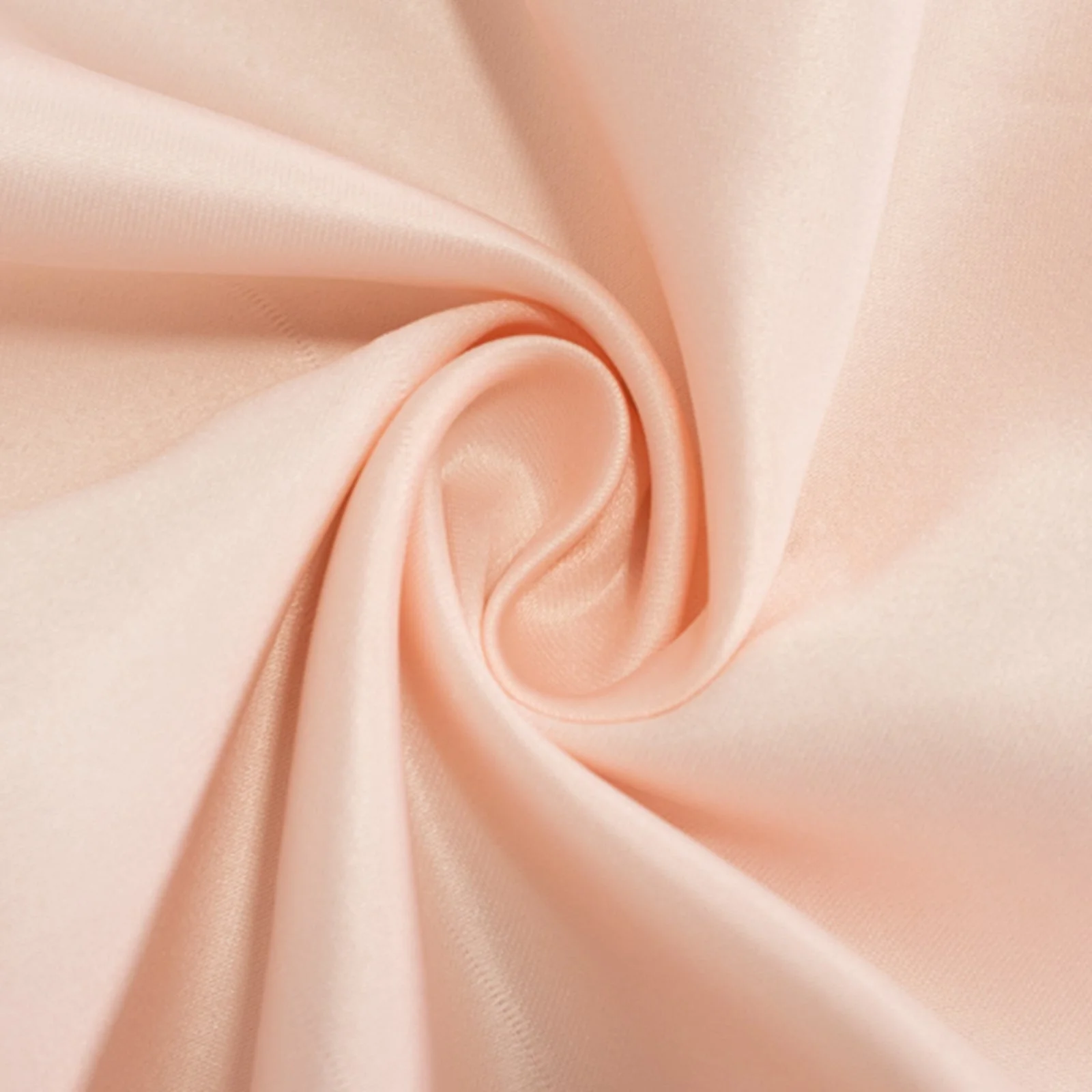 Lamour Satin Round Tablecloth 108" Blush - Soft Tempered Sheen Table Cover - Image 8