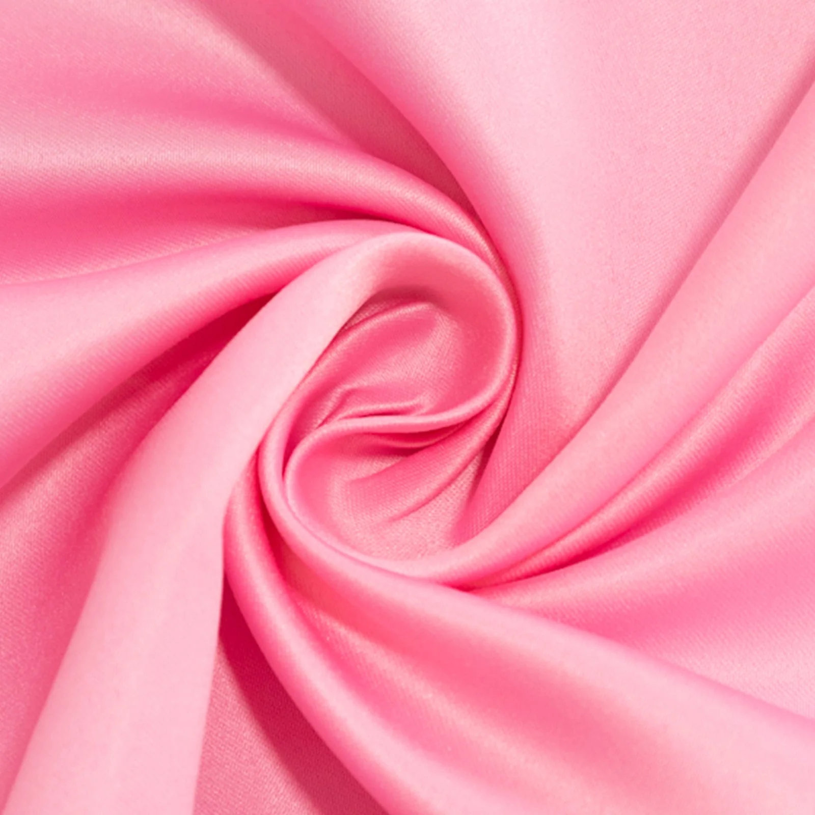Lamour Satin Round Tablecloth 108" Pink - Soft Tempered Sheen Table Cover - Image 8