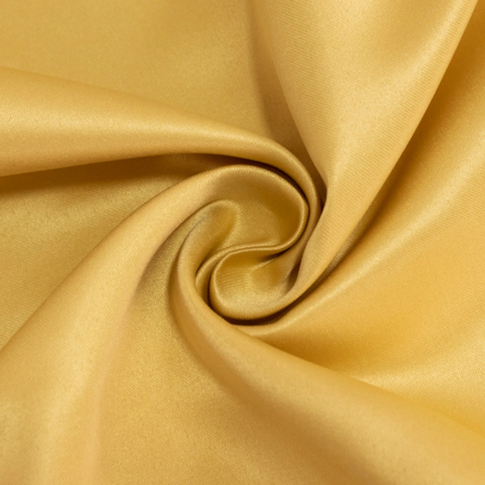 Lamour Satin Round Tablecloth 120" Champagne - Seamless Table Cover - Image 7