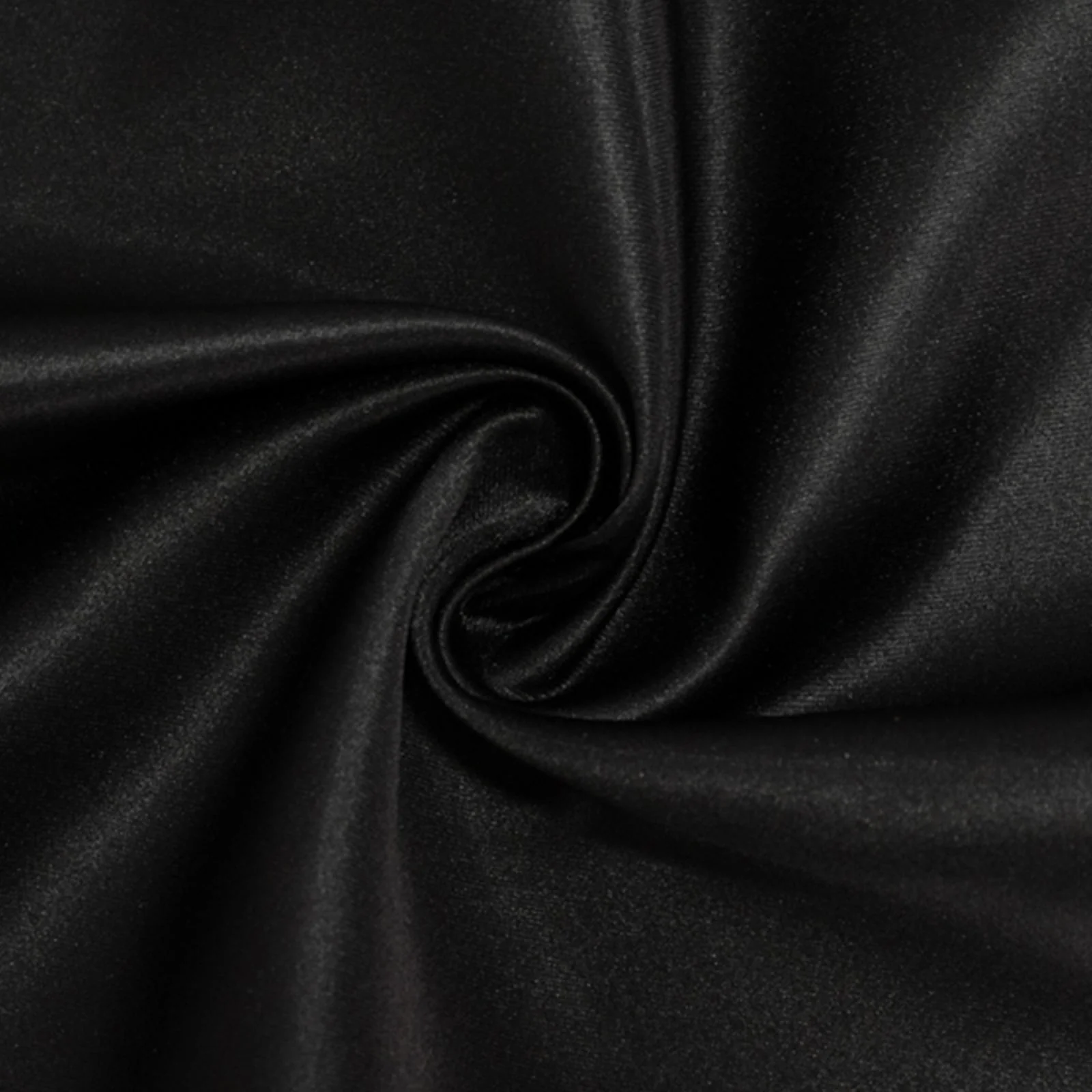 Lamour Satin Square Tablecloth 54"x54" Black - Classy Table Cover with Soft Tempered Sheen for Upscale Occasions - Image 6