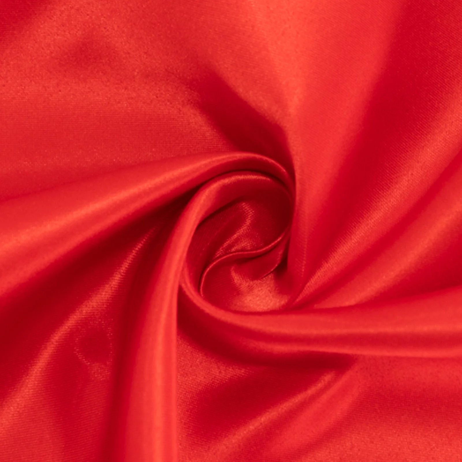 Lamour Satin Square Tablecloth 54"x54" Red - Classy Silk-Like Table Cover - Image 6
