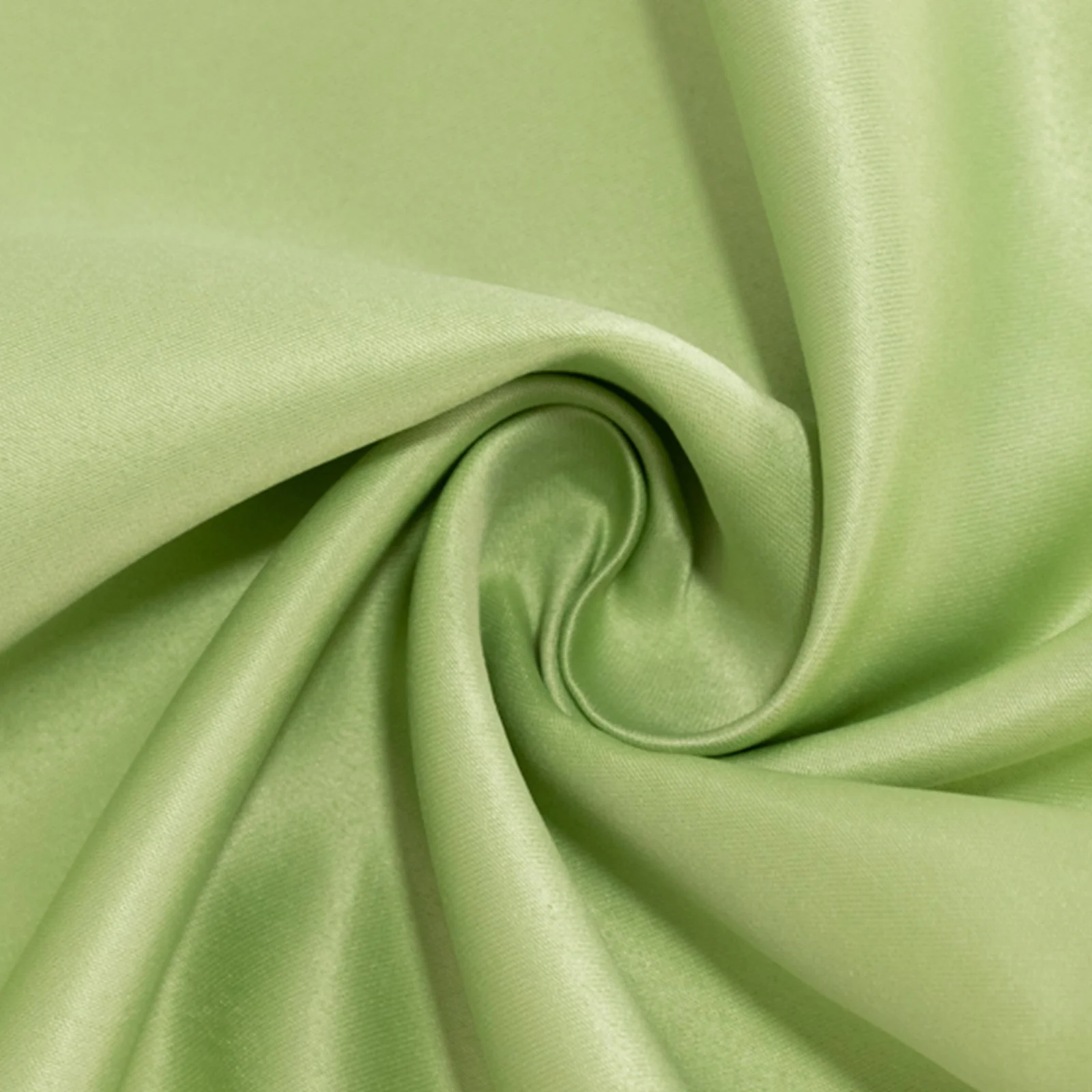 Lamour Satin Square Tablecloth 54"x54" Sage Green - Classy Silk-Like Table Cover - Image 6