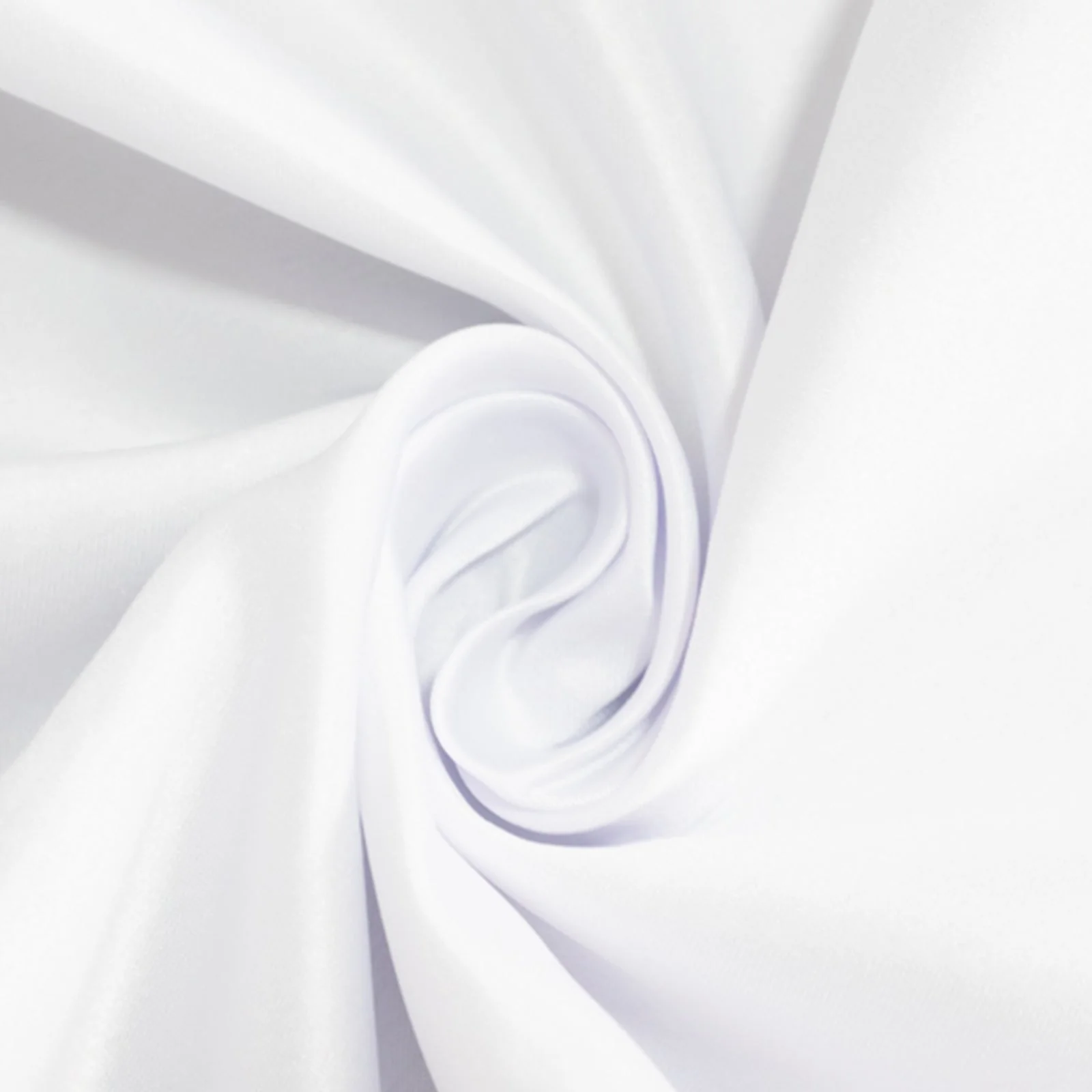 Lamour Satin Square Tablecloth 54"x54" White - Classy Table Cover with Soft Tempered Sheen for Upscale Occasions - Image 8