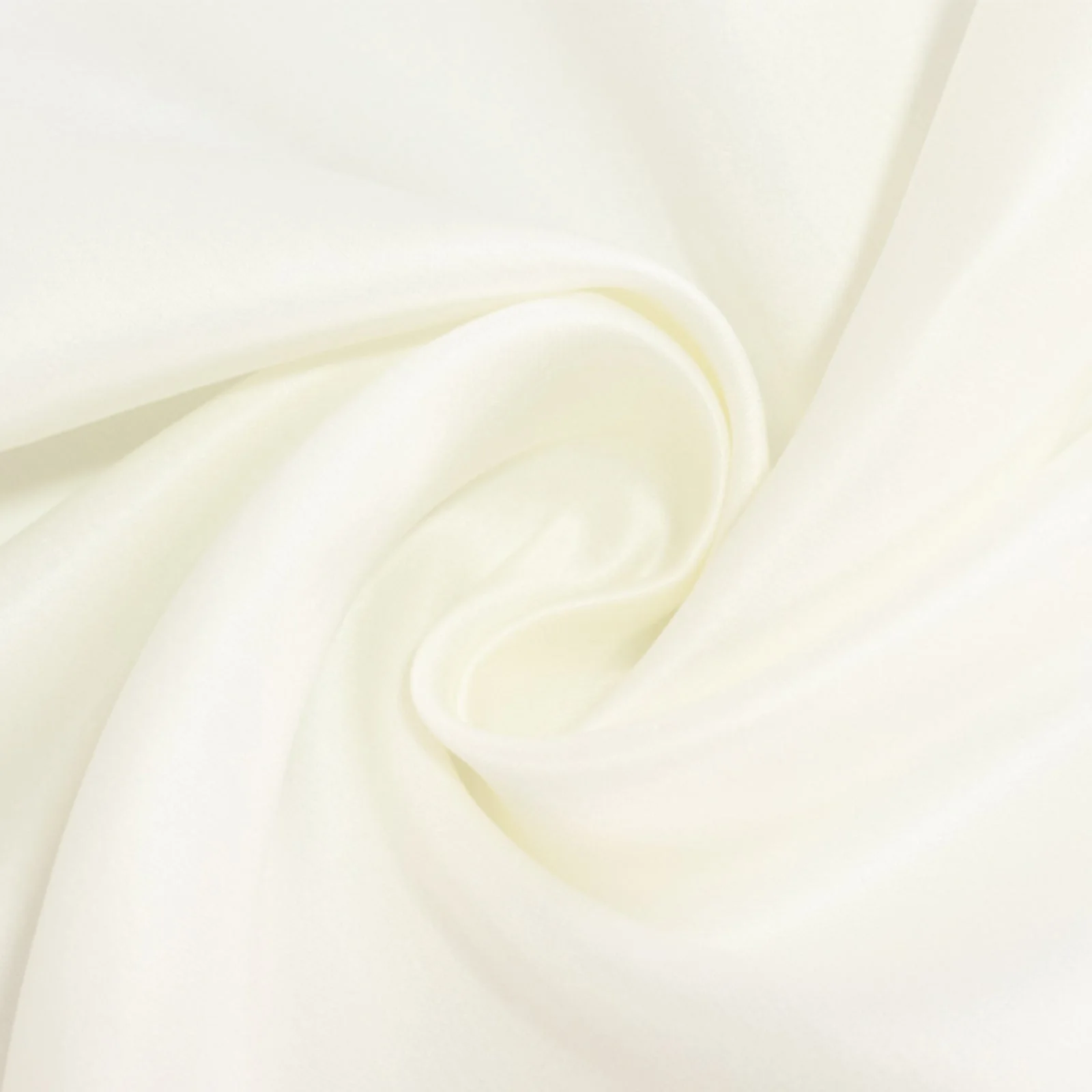 Lamour Satin Table Overlay 72"x72" Ivory with Smooth Finish - Image 8