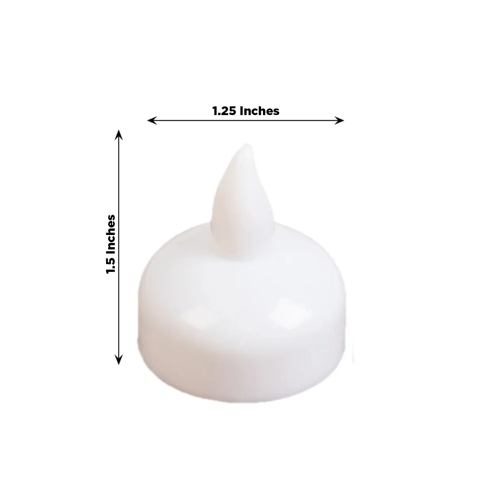12-Pack LED Tealight Candles Flameless Warm White - Floating Waterproof Lights for Décor - Image 3