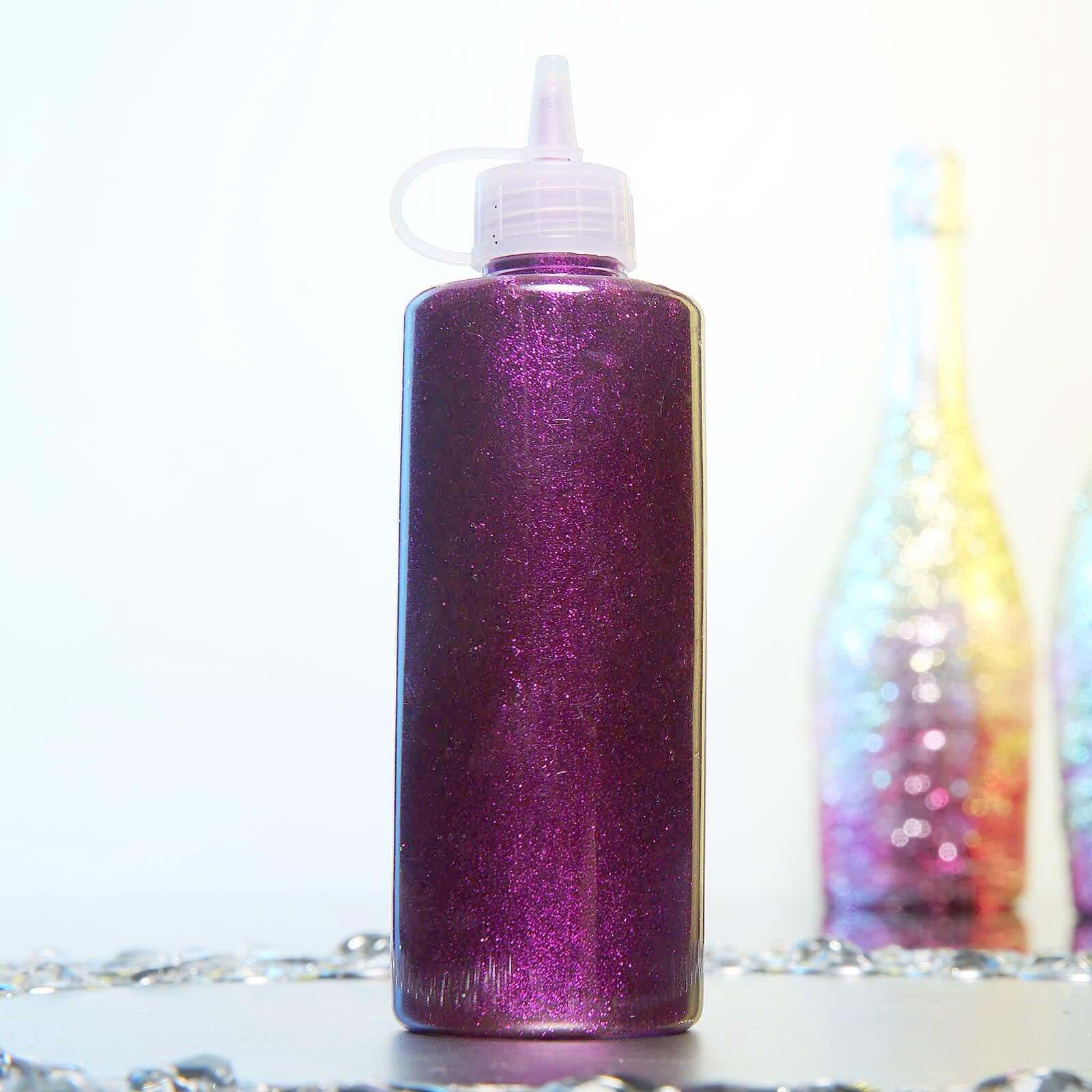 Metallic Glitter Glue 4 oz Bottle Purple - Nontoxic Washable Art Glue for Creative DIY Projects Kids' Crafts & Party Decor - Image 10