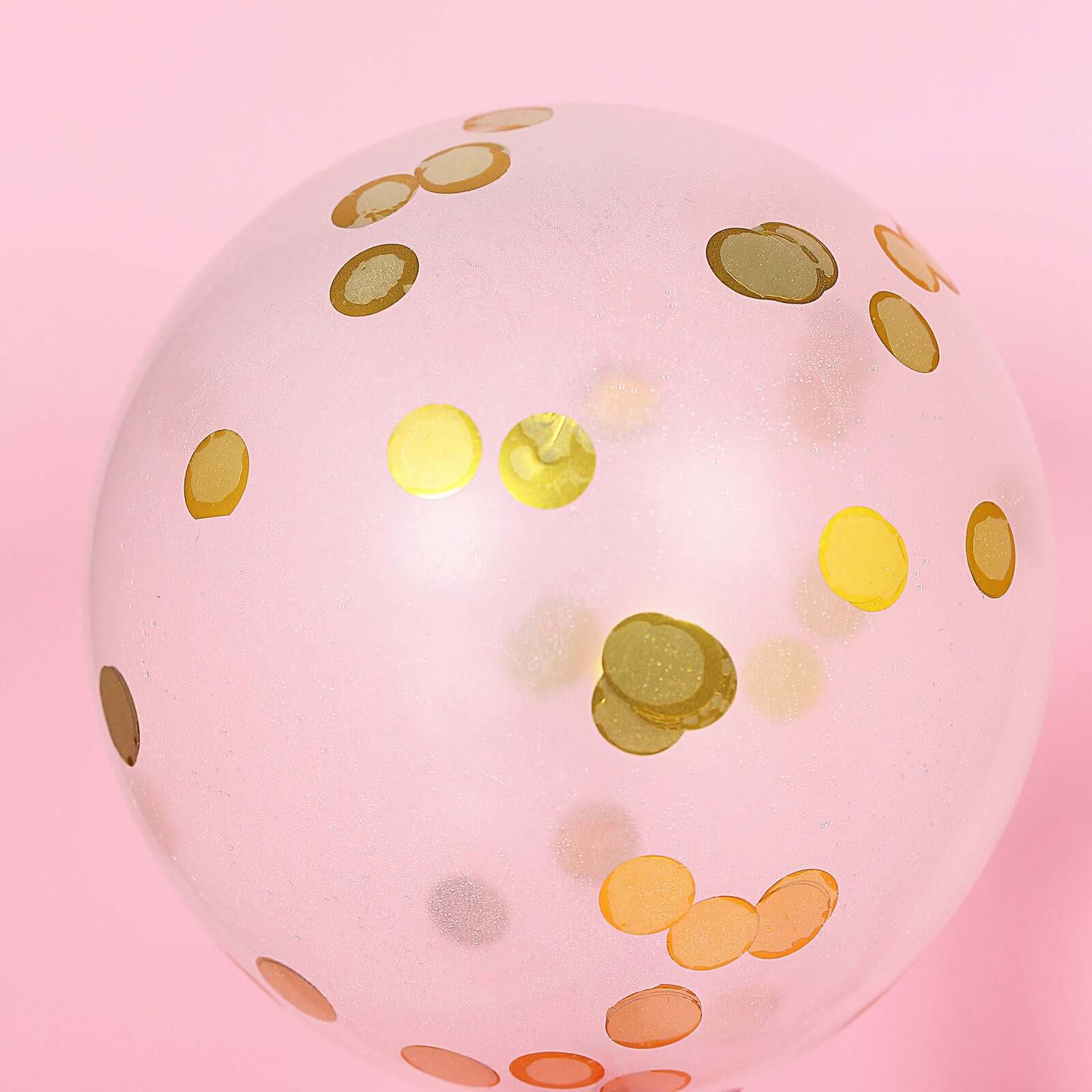 Metallic Round Party Confetti 18G Bag Gold Foil - Balloon Table Confetti Glitter Dots for Festive Weddings Baby Bridal Showers & Events - Image 11
