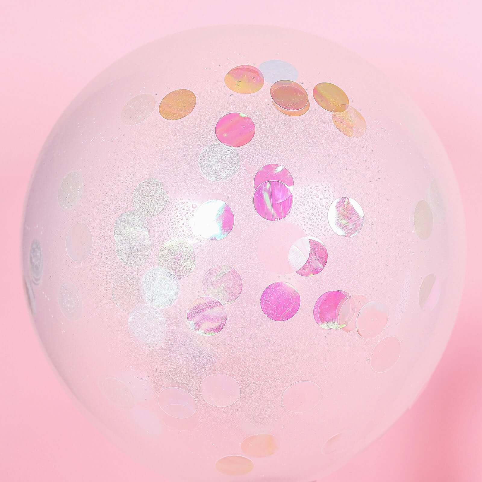 Metallic Round Party Confetti 18G Bag Iridescent Foil - Balloon Table Confetti Glitter Dots for Festive Weddings Baby Bridal Showers & Events - Image 9