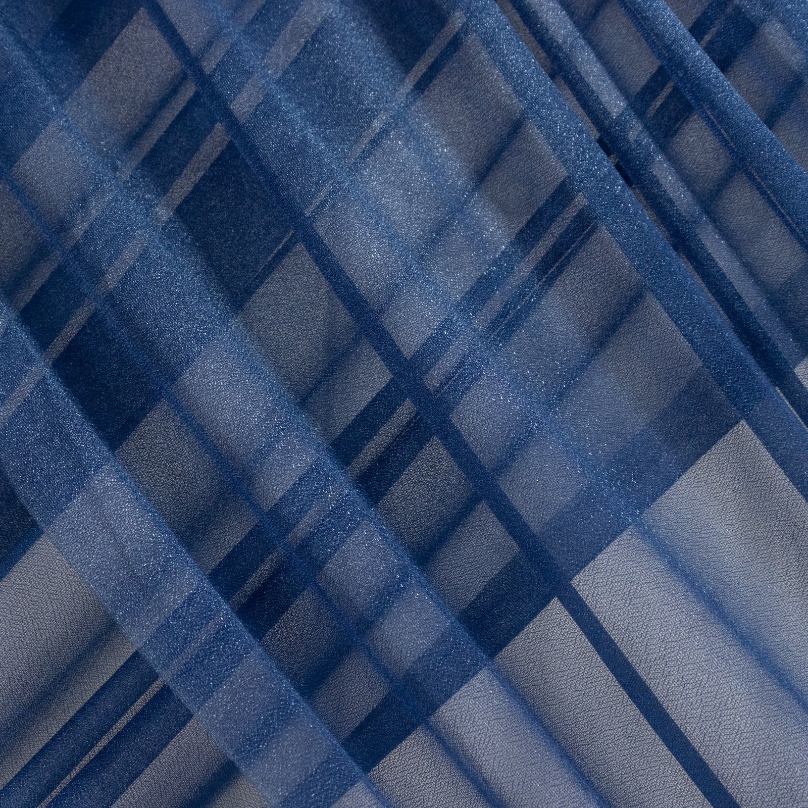 Sheer Wedding Arch Drape – 5ftx32ft Navy Blue Sheer Curtain Backdrop, Ceiling Drapery Panel - Image 5