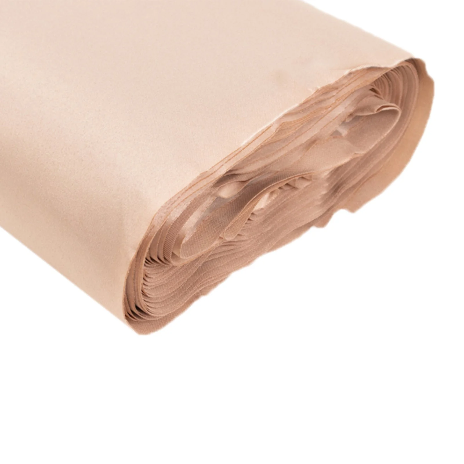 Nude Lamour Satin Fabric Bolt, Heavy Matte Satin Fabric By The Yard - 54"x10 Yards - Image 3