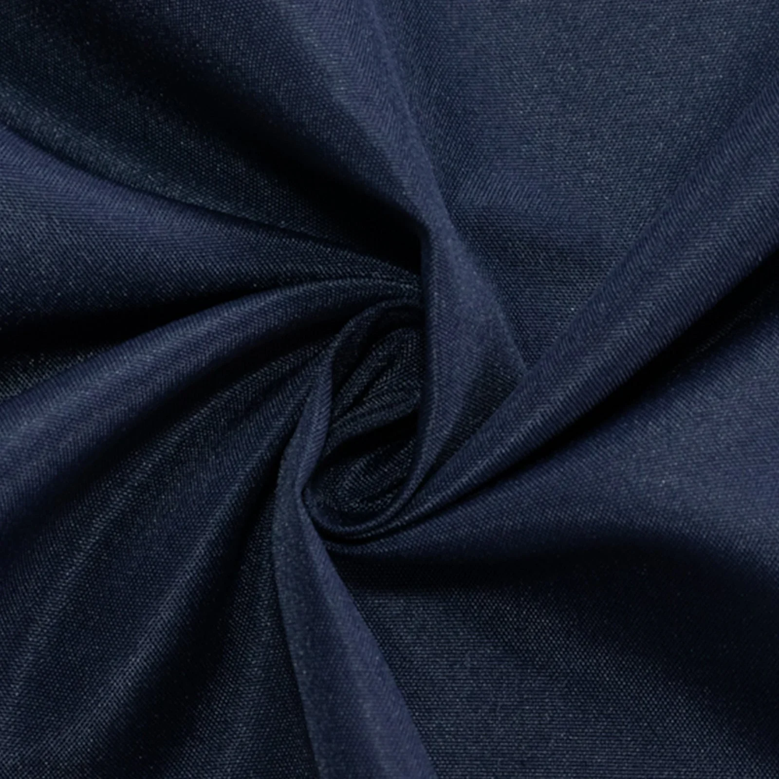 Open Back Fitted Polyester Rectangle Tablecloth 96"x30" Navy Blue - Ideal for Trade Shows and Events - Image 9