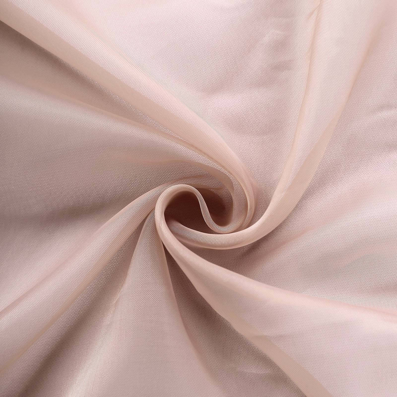 20 Pack Organza Chair Sashes 6"x108" Dusty Rose – Reusable Sheer Wedding Chair Bows - Image 6