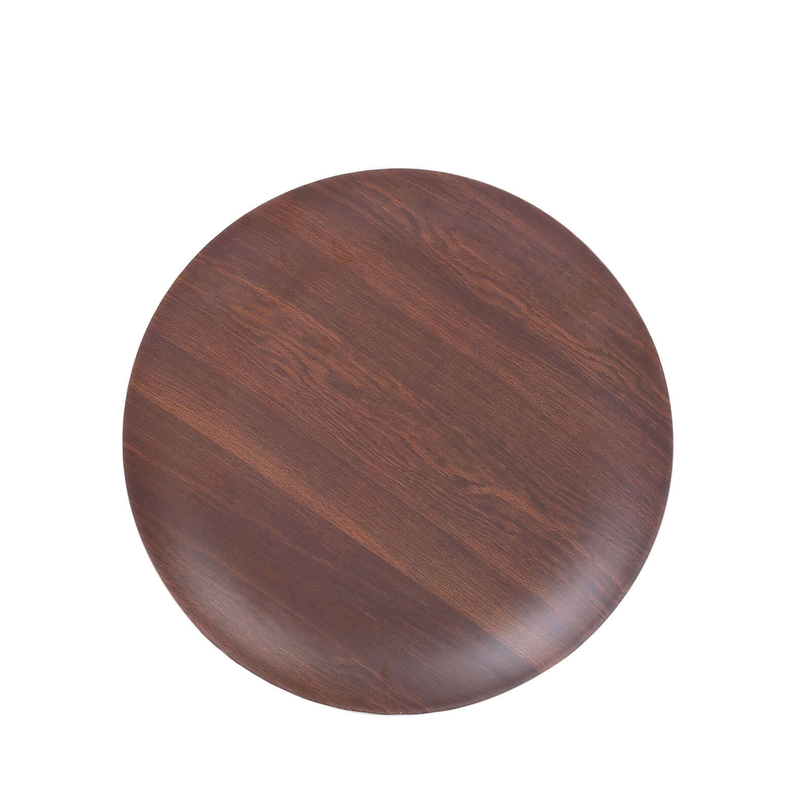 Rustic Brown Farmhouse Heavy Duty Melamine Dessert Plates - Image 7