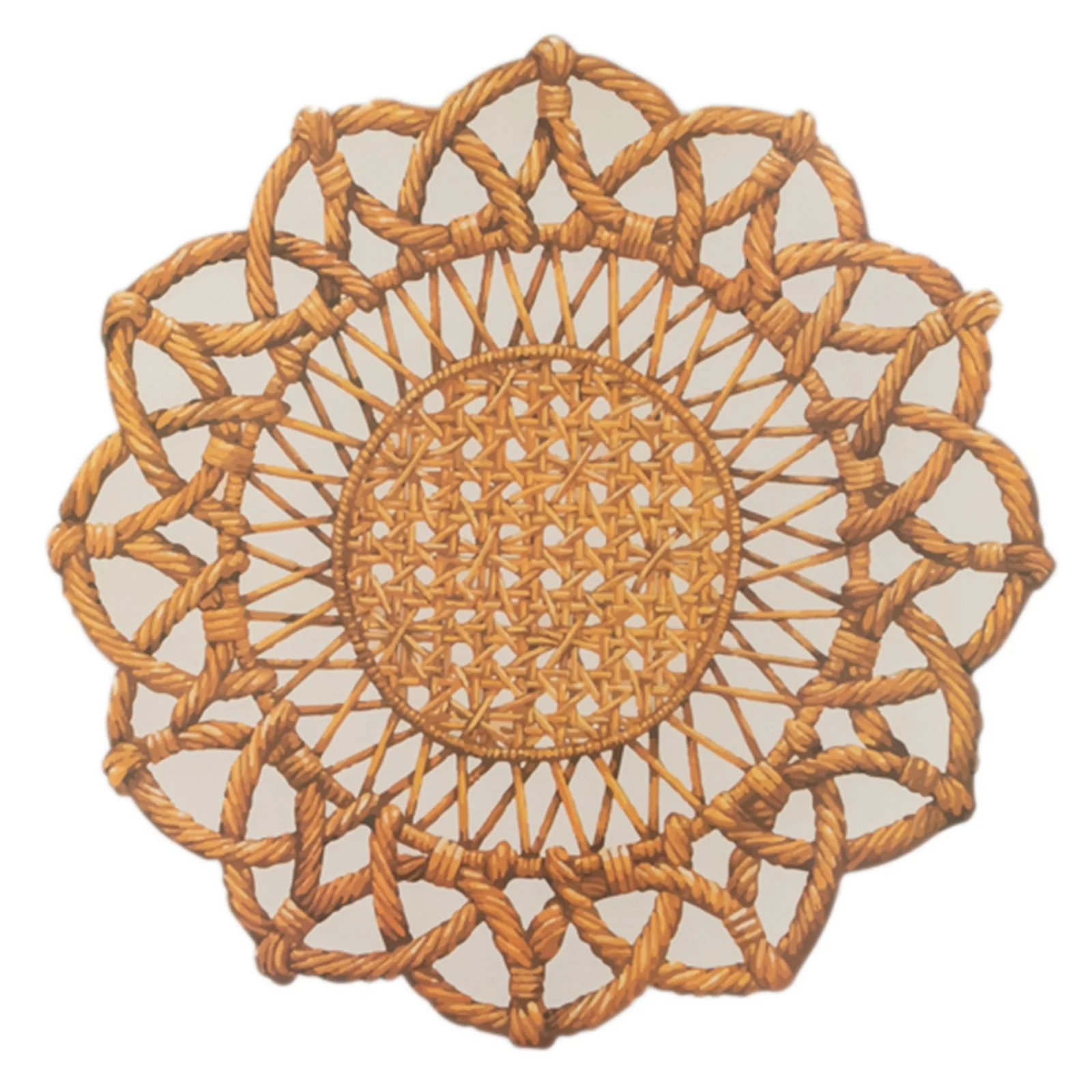 10-Pack Disposable Table Placemats 16" Brown - Image 6