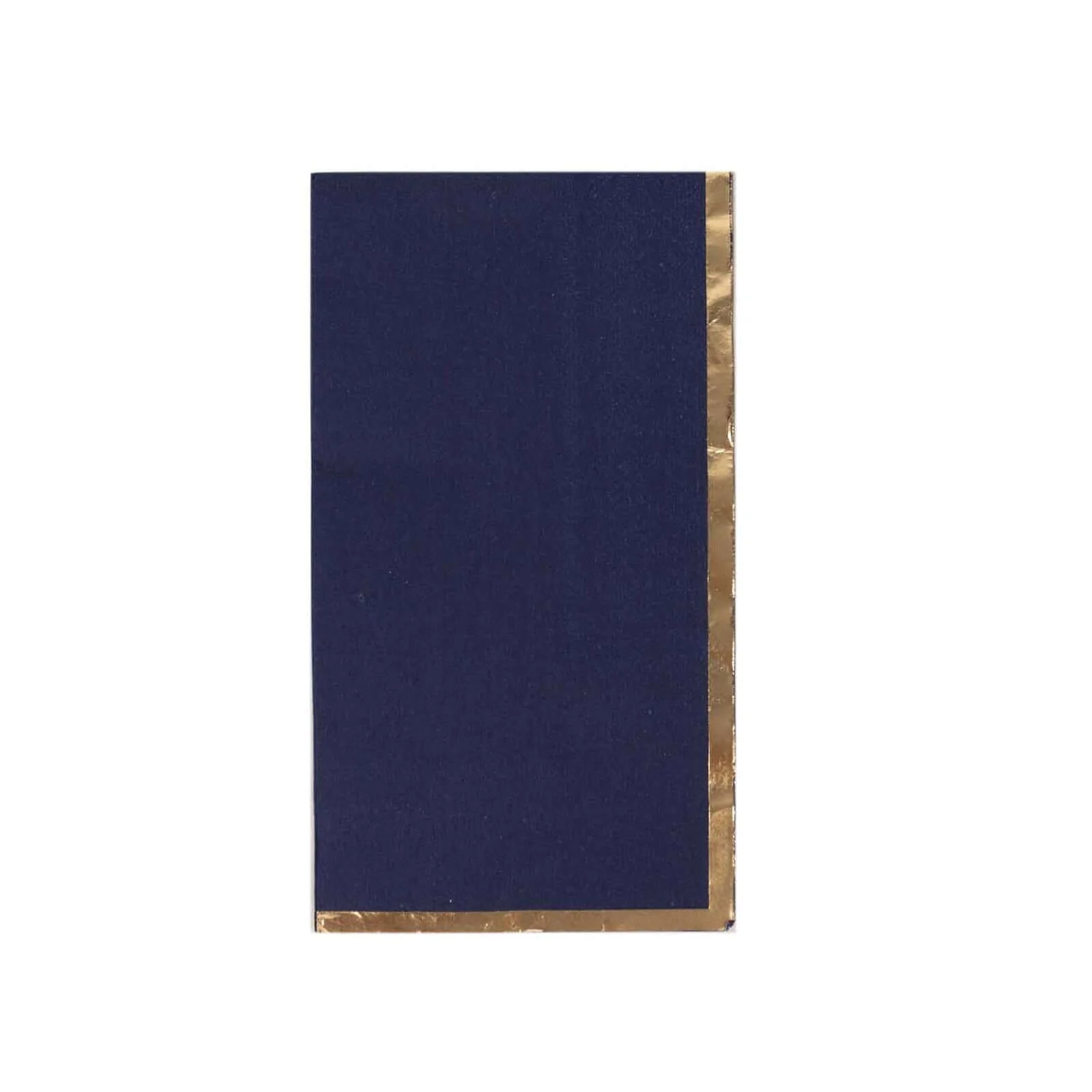 50-Pack Paper Dinner Napkins 2 Ply Navy Blue with Gold Foil Edge - Soft Disposable Napkins - Image 11