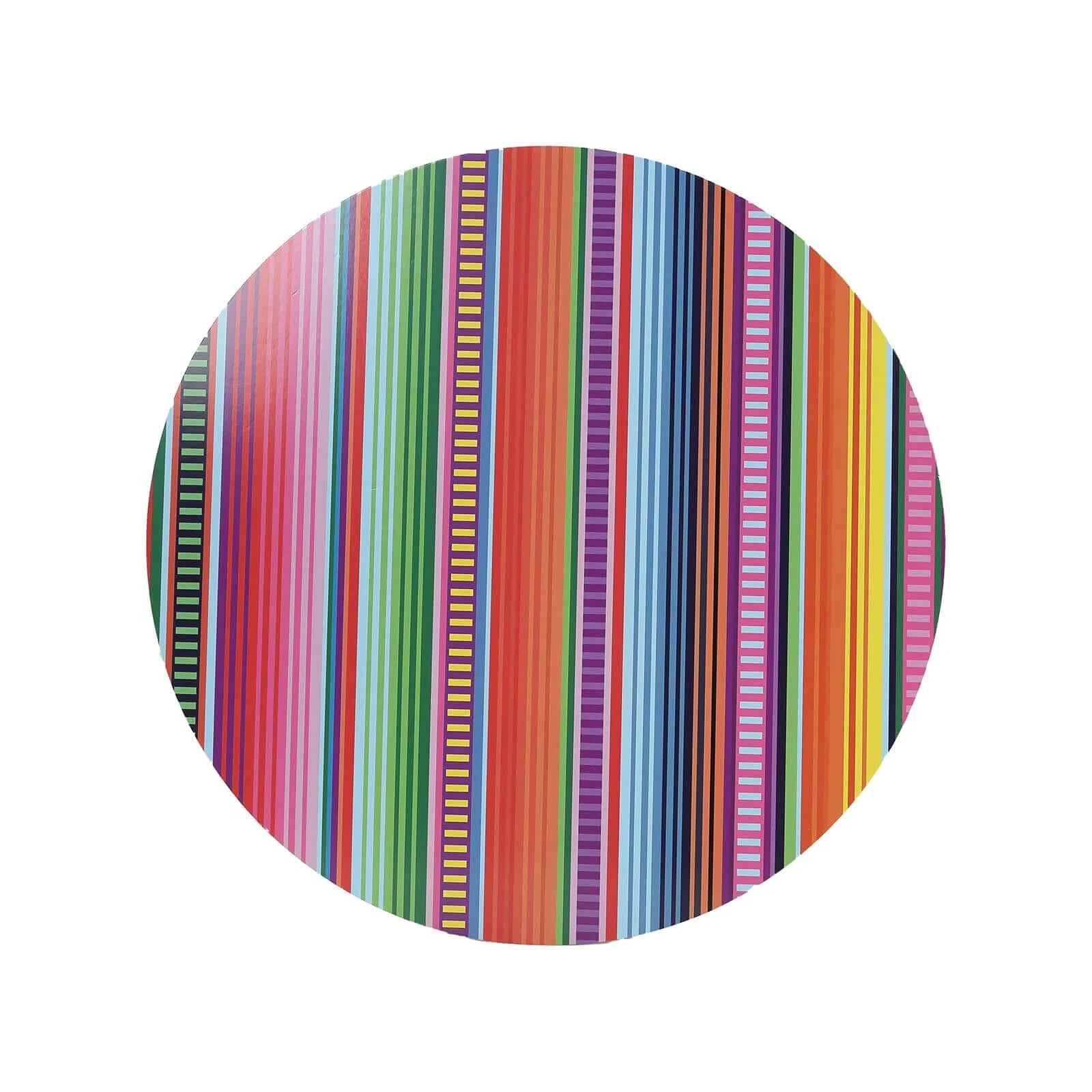 10-Pack Disposable Table Placemats 13" Multicolor Mexican Serape - Image 7