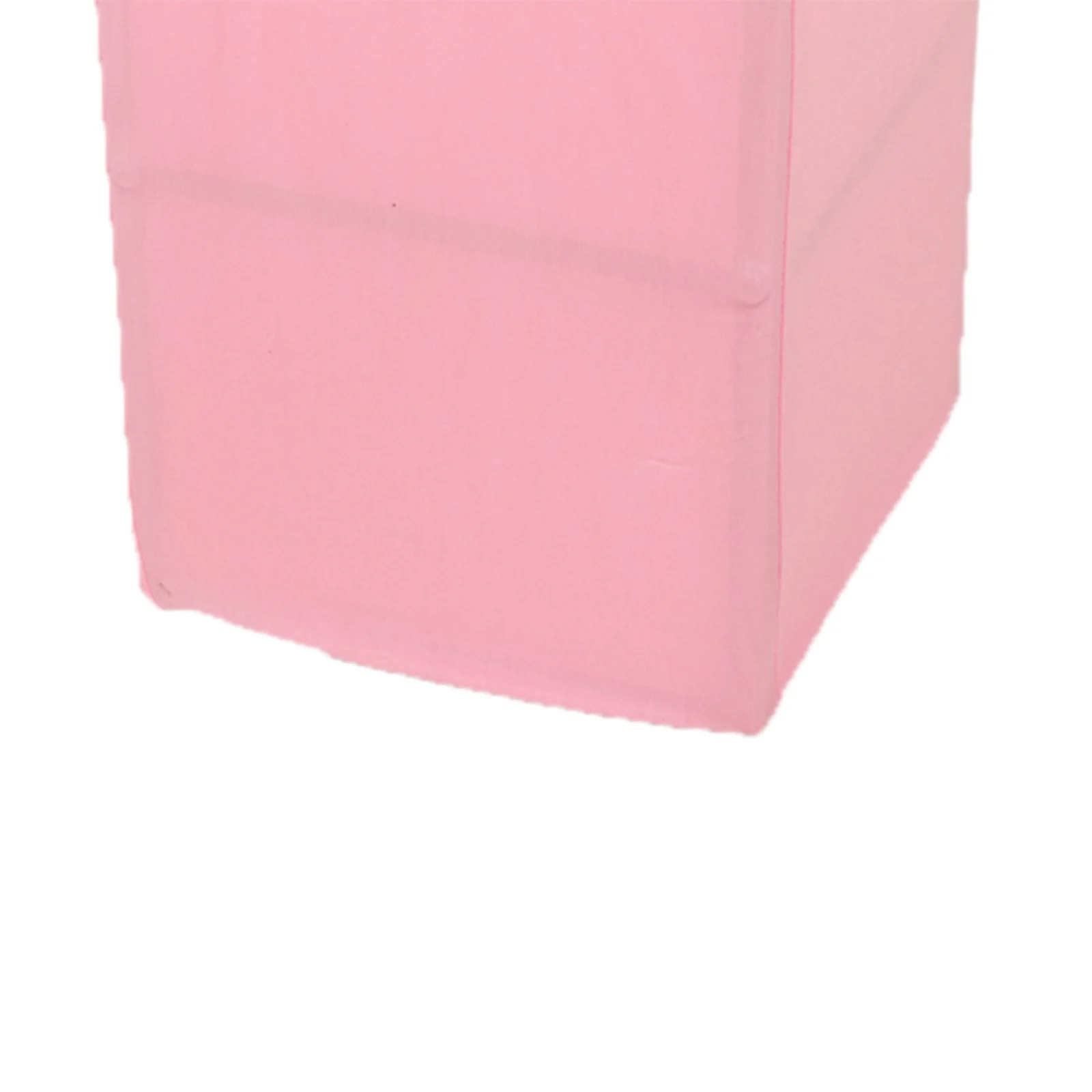 Pink Spandex Wedding Arch Cover for Arc de Triomphe Stand, Stretch Fitted Floral Balloon Frame Backdrop Stand Cover - 8ft - Image 2